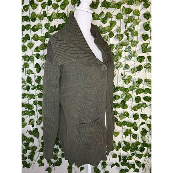 Hurley Long Knit Cardigan Sweater - Picture 2 of 5